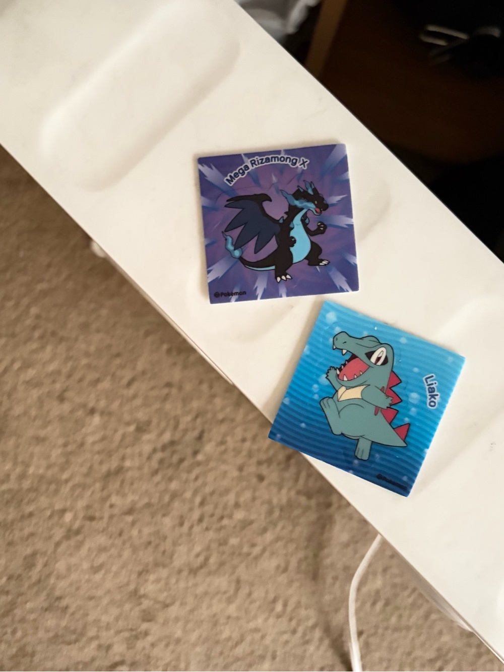NEW Pokemon foam sticker duo